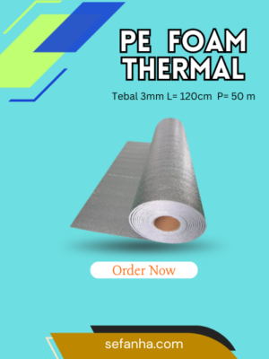 PE Foam Thermal 2mm x 120 cm
